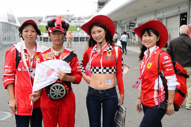 formel 1 japan - pitwalk