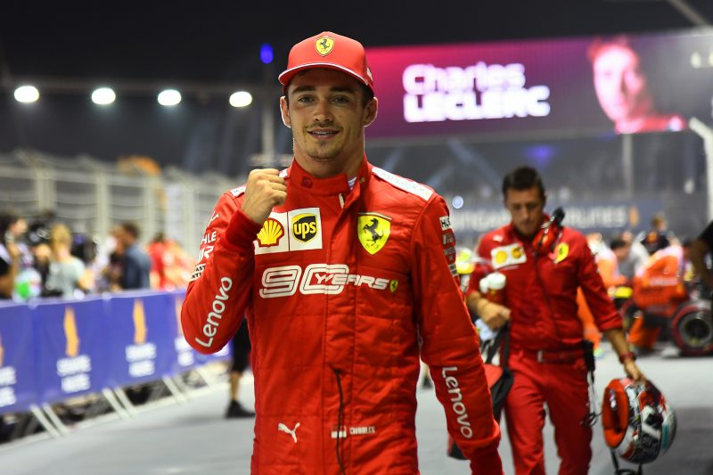 formel 1 singapore - charles leclerc