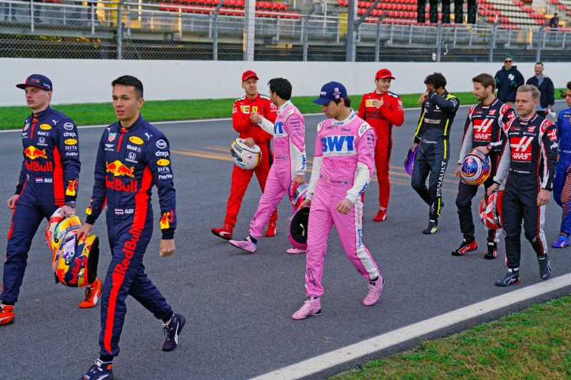 zandvoort f1 - kørerne går på banen