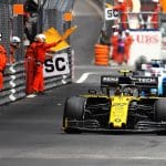 Formel 1 - Monacos gp Renault racer