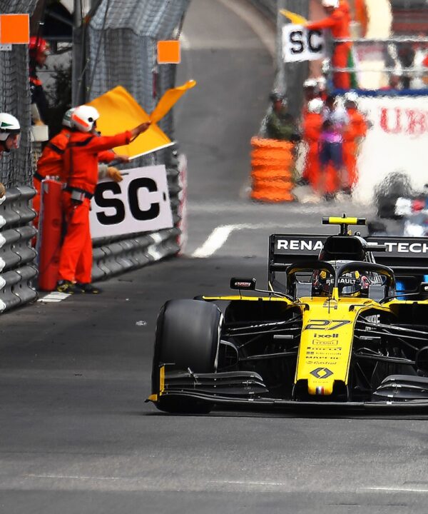 Formel 1 - Monacos gp Renault racer