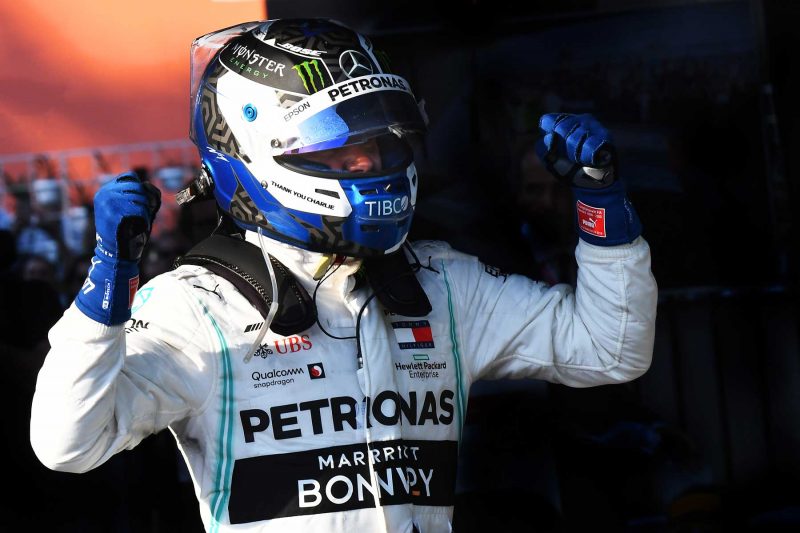 australsk tidszone - Bottas i jubel