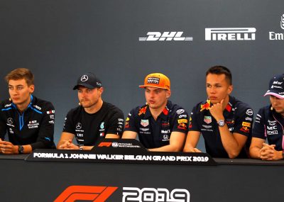Formel 1 - Pressemøde i Belgien