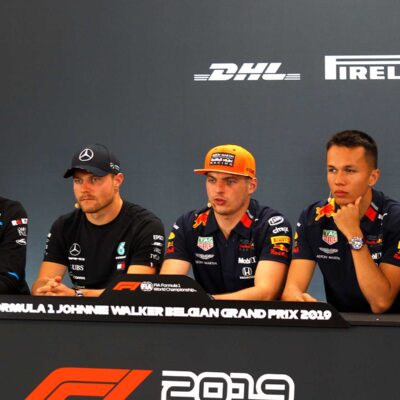 Formel 1 - Pressemøde i Belgien