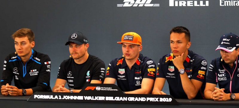 Formel 1 - Pressemøde i Belgien