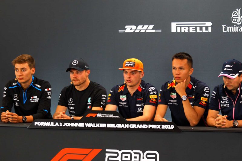 Formel 1 - Pressemøde i Belgien