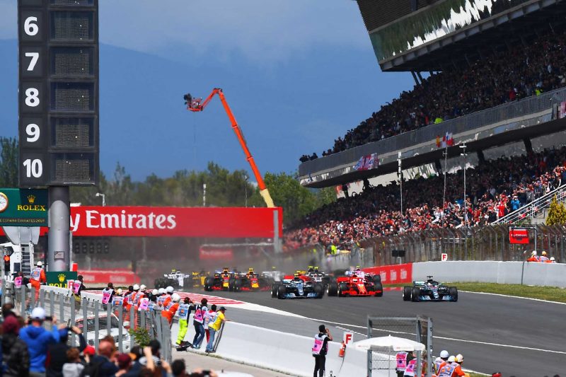 spa belgien - start af årets grand prix