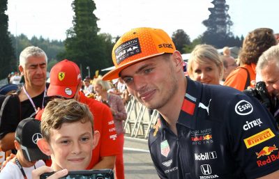 Formel 1 - Max Verstappen selfie