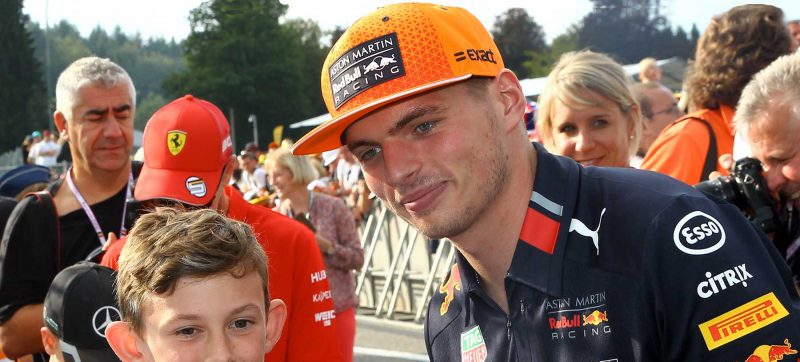 Formel 1 - Max Verstappen selfie