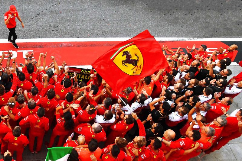 formel 1 gp italien - ferrari fans