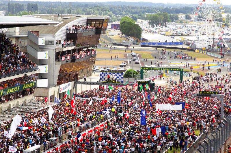 le mans kør selv - efter løbet er slut