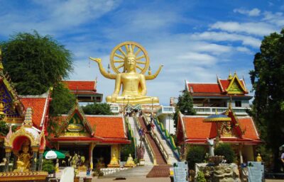F1 Singapore & Thailand - Koh Samui Stor Buddha