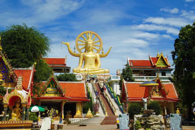 F1 Singapore & Thailand - Koh Samui Stor Buddha