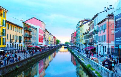 milano formel 1 - riverside med kanal