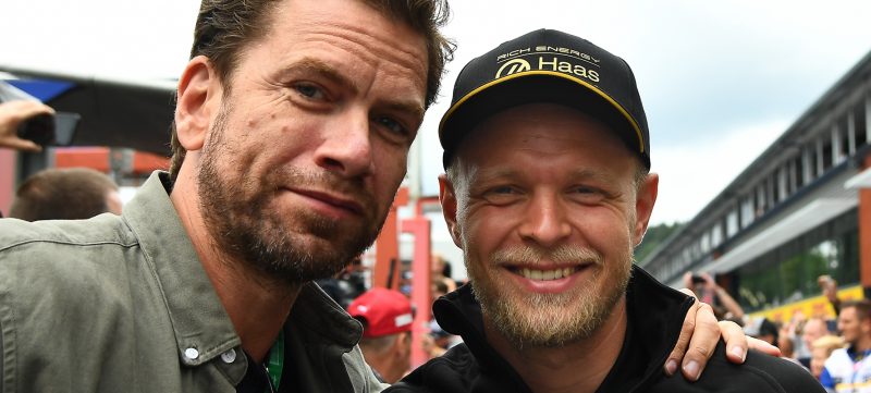 formel 1 spa - kevin magnussen og nikolaj lie kaas