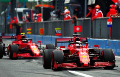 Formel 1 - to Ferrari racere