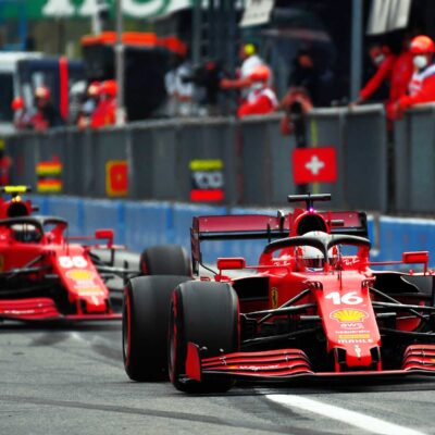 Formel 1 - to Ferrari racere