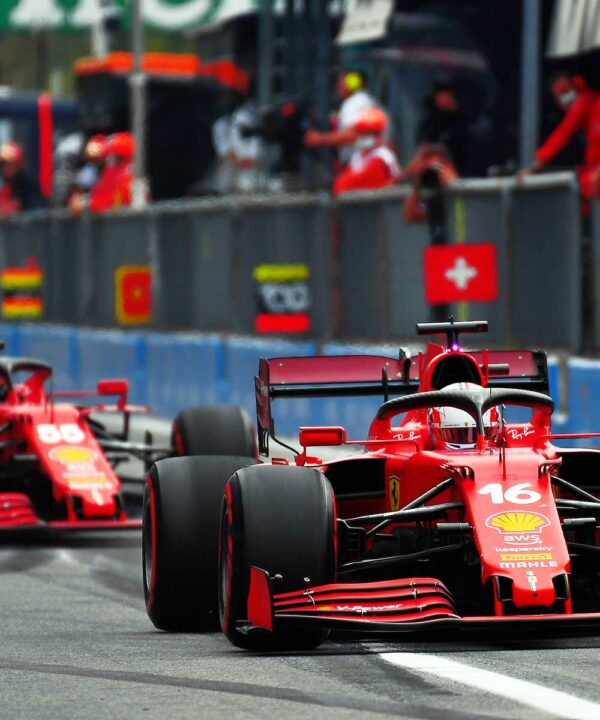 Formel 1 - to Ferrari racere