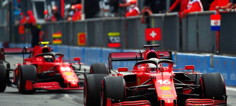 Formel 1 - to Ferrari racere