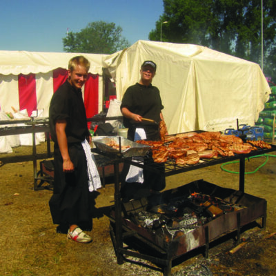 Grillaften på Le Mans - Billede af grill