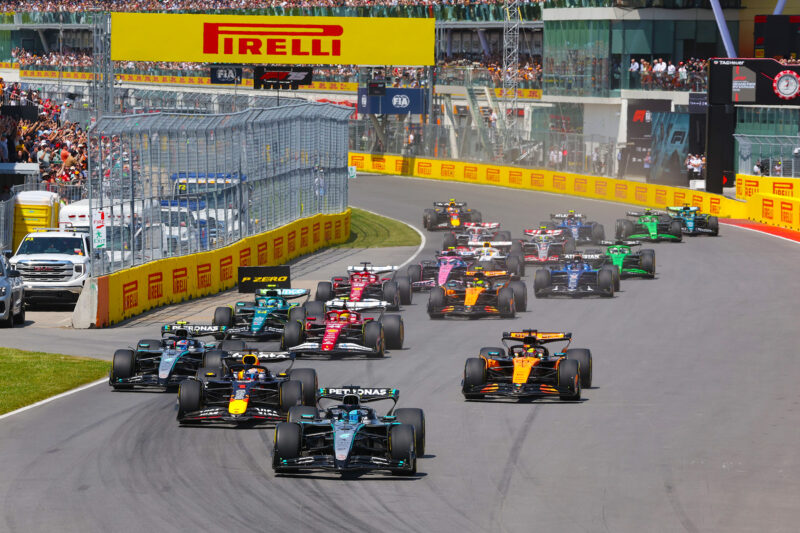 Formel 1 i Canada 2025 Start