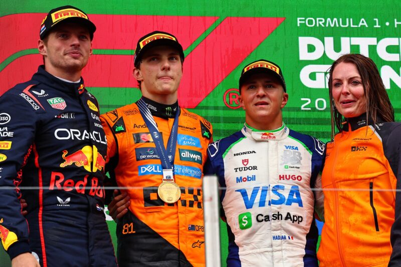 Formel 1 i Holland 2025 - Podium