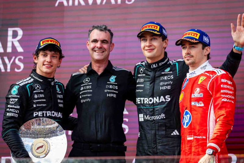 Formel 1 i Australien 2026 Podium
