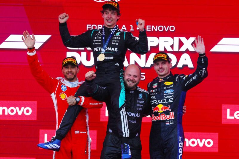 Formel 1 i Canada 2026 - Podium