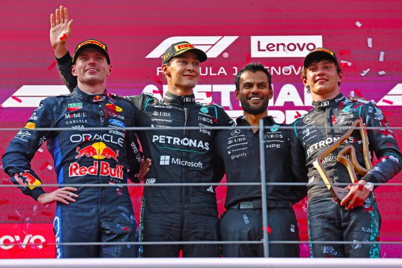 Formel 1 i Østrig 2026 - Podium