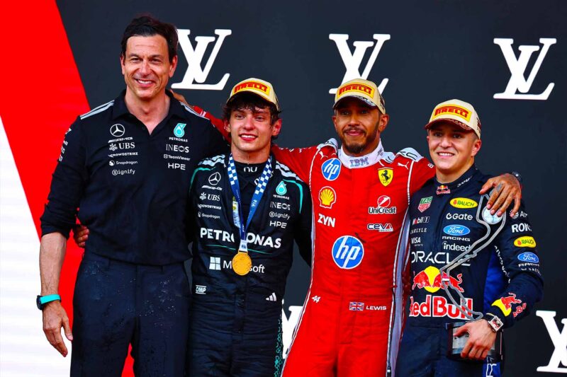 Formel 1 i Monaco 2026 - Podium