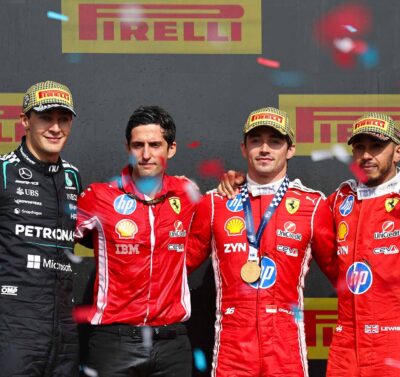 Formel 1 i England 2026 - Podium