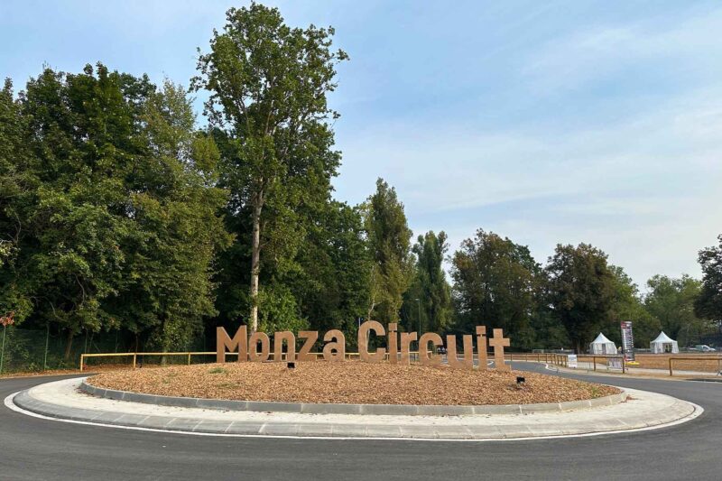 Din Guide til monza - Monza Skilt