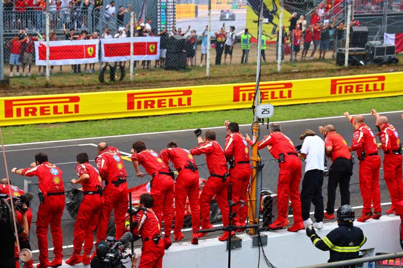 Din guide til Monza - Tifozi jubler