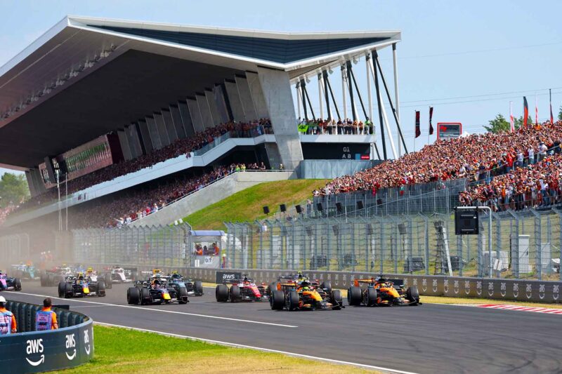 Formel 1 i Ungarn 2026 - starten